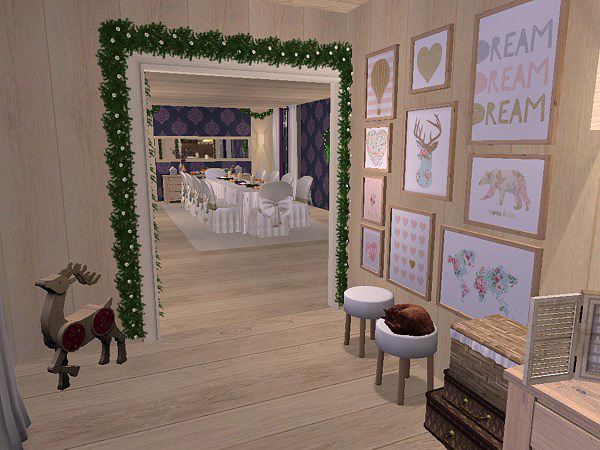 Hellohello: Domy - Stránka 4 Christmas-Chalet-interior-81