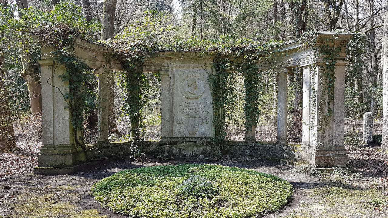 Grab-P-Heyse-Waldfriedhof-Mchn-1