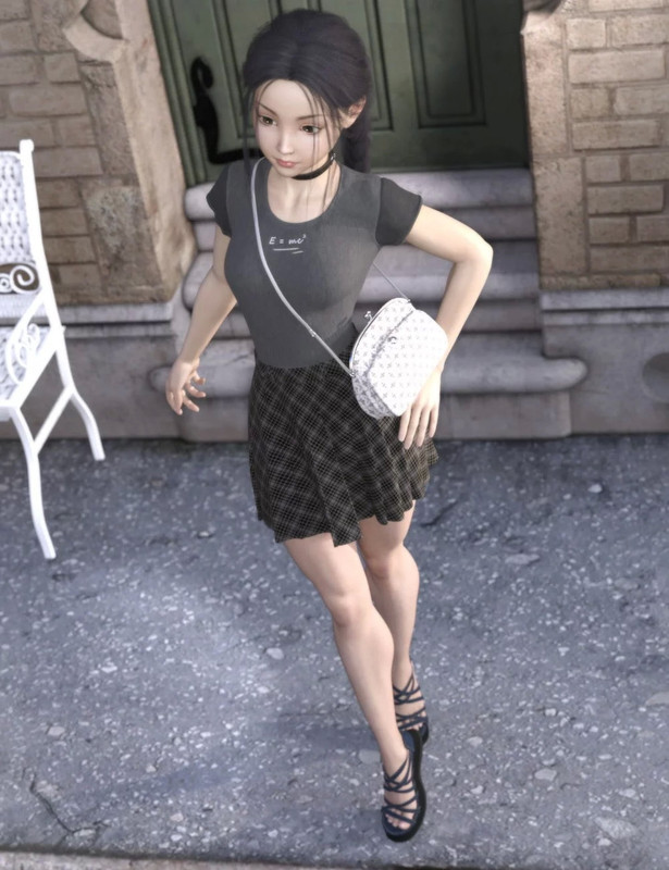 dForce Young Casual Style Outfit for Genesis 8 Female(s) dForce Young Casual Style Outfit for Genesis 8 Female(s)
