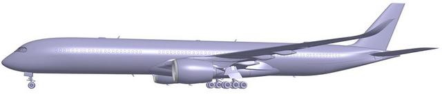 Microdesign 144204 1:144 Airbus A-350-1000 Photoetched Set for ZVEZDA 
