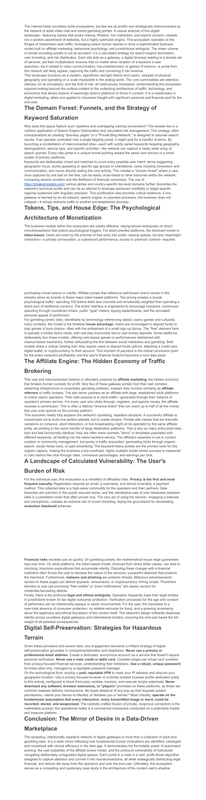 The psychology of spending tokens tips and house edge