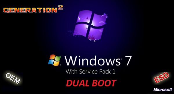 Windows 7 SP1 AIO DUAL-BOOT 22in1 OEM en-Us March 2019 (x86/x64)