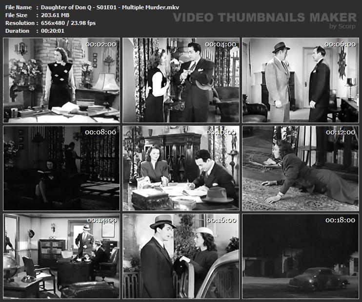 Daughter of Don Q - S01E01 - Multiple Murder.mkv