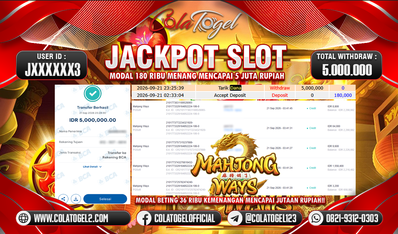 JACKPOT SLOT GACORR !!!