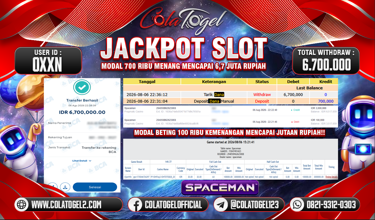 JACKPOT SLOT GACOR!!