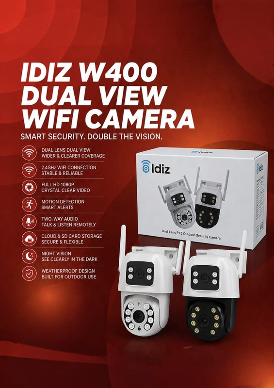 Wi-Fi Indoor Pan/Tilt Camera
