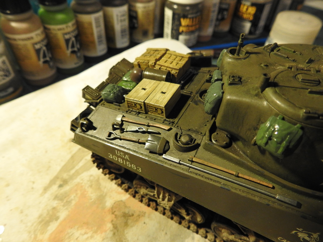 M4A3 Sherman, 1/35 Tamiya - Sida 2 DSCN0450