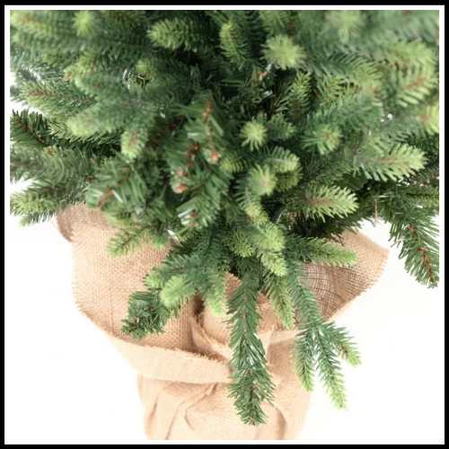 ALBERO DI NATALE PICCOLO ALTO 90 CM PINETTO DI NATALE VICTOR CON 466 RAMI