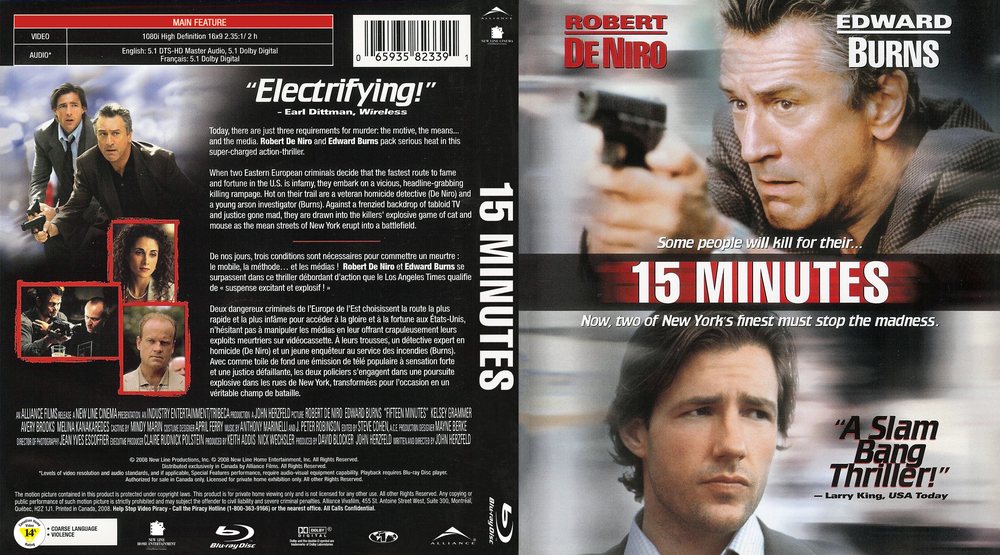 15 minut / 15 Minutes (2001)