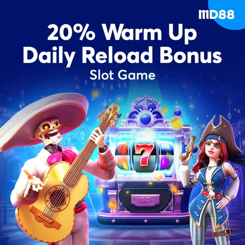 20% Slot Bonus Daily First ##First deposit today? Grab your another extra 20% bonus up to MYR200.