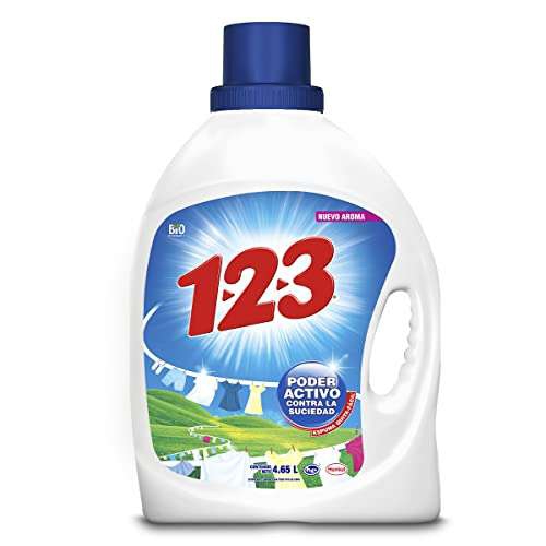 Amazon: 1-2-3 MAXI PODER 4.65 L envío gratis con prime 
