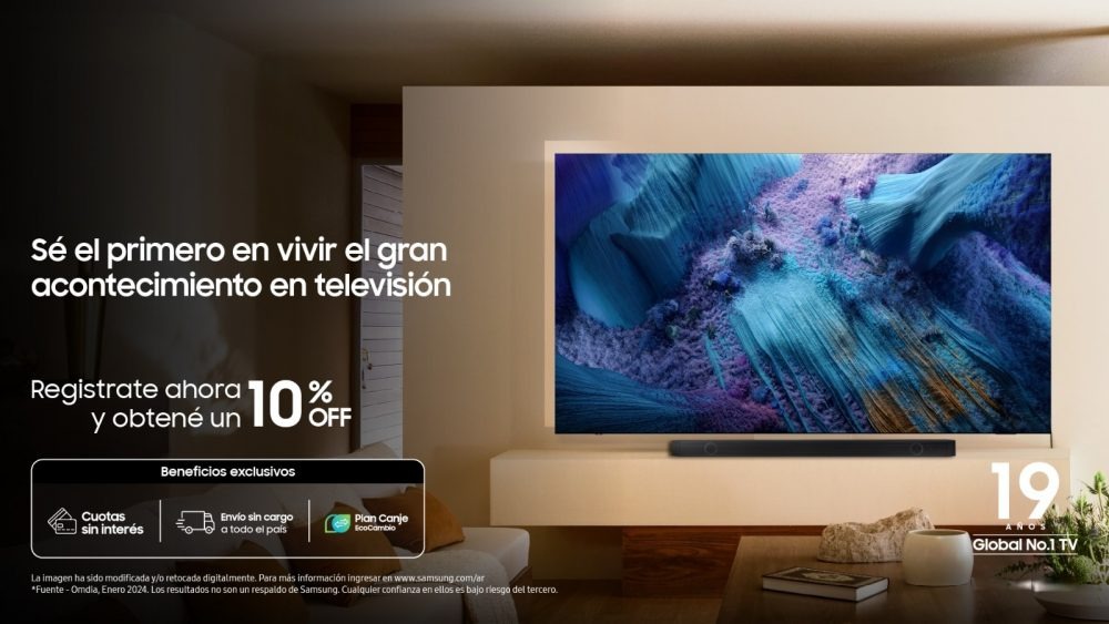 VISION AI: Samsung lanza en Argentina su nueva generación de televisores con inteligencia emocional