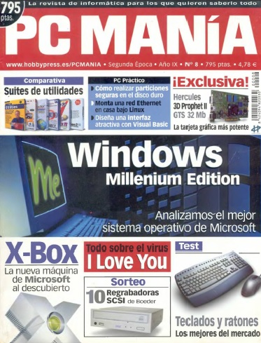 PCME2 8 - Revista PC Mania [2000] [Pdf] [Varios servidores]