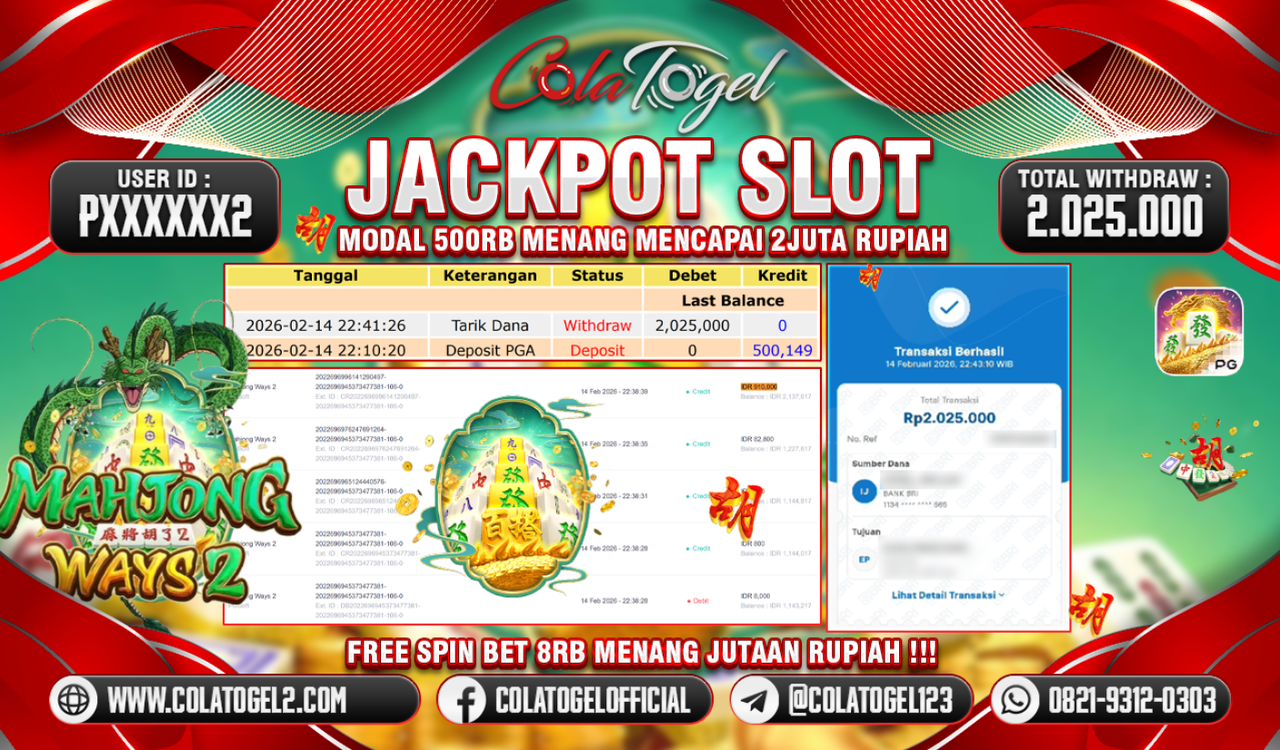 JACKPOT SLOT GACOR!!