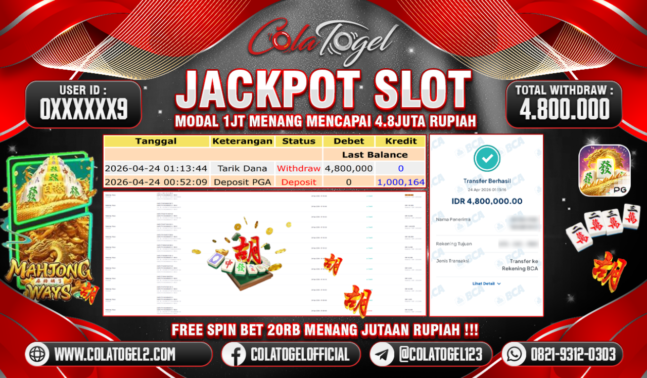 JACKPOT SLOT GACOR!!