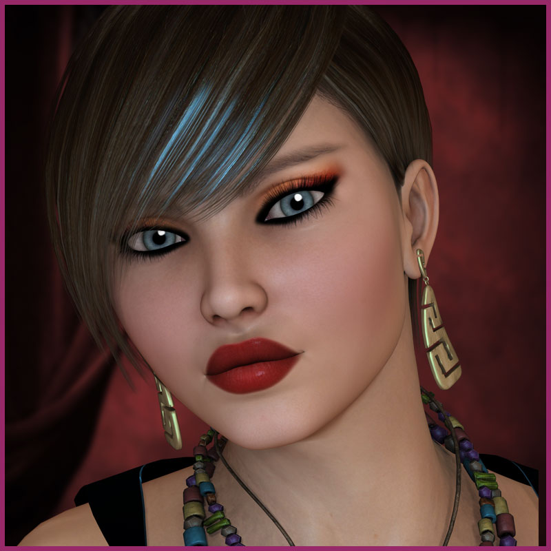 Zoey (Poser only) » TOPGFX | Daz3d Renderosity Poser 3D Stuff Free Download