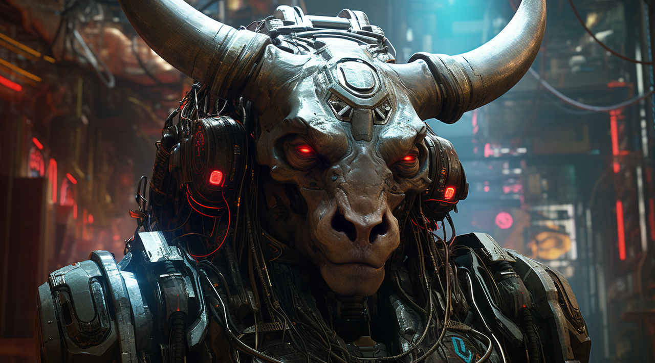 fouloudglioziol_Minotaur_cyberpunk_eef36b4a-5fe7-47ce-8717-f5f7f8c42765