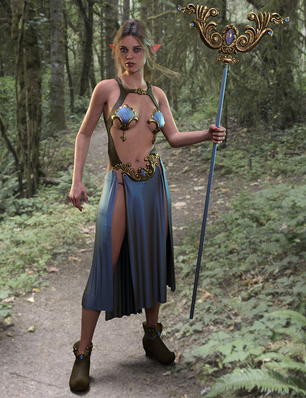 Illusion Armor for Genesis 8 Females