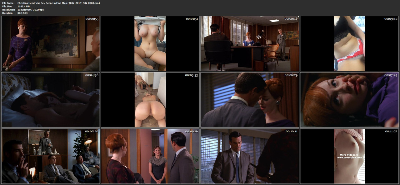 Christina Hendricks Sex Scene in Mad Men (2007-2015) S02 CD03.mp4