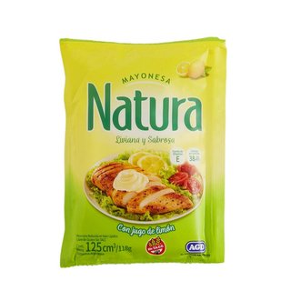 MAYONESA NATURA 118G-