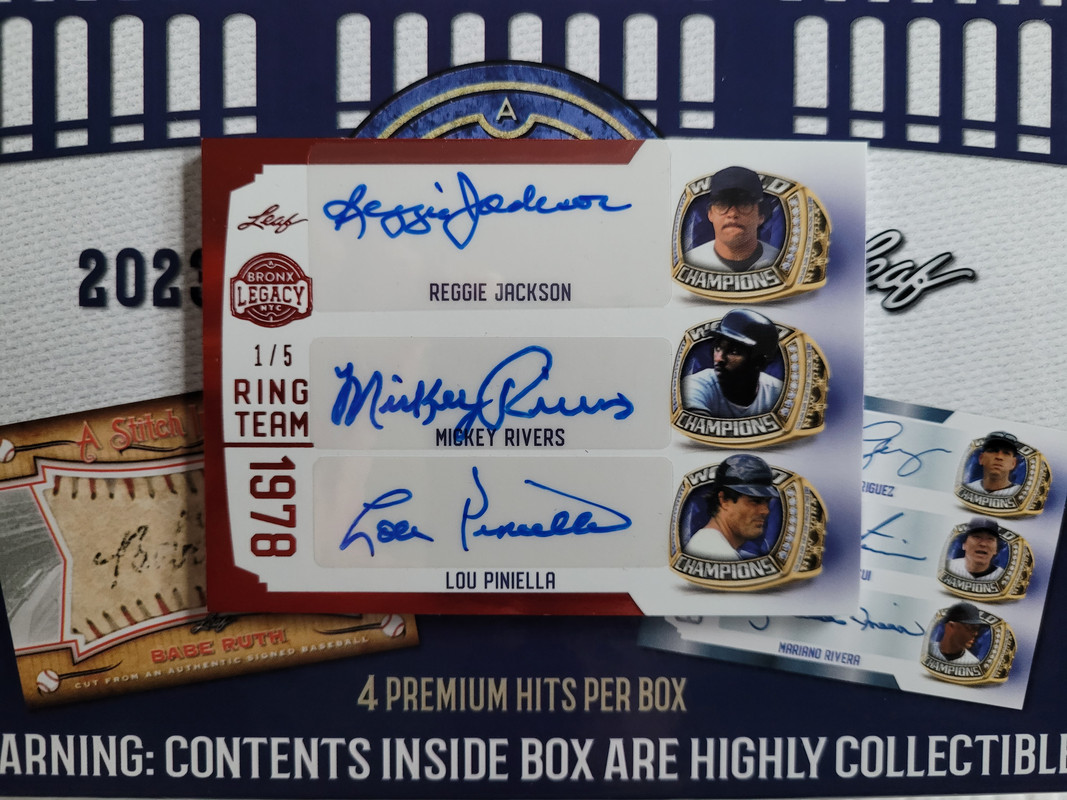 2023 A Bronx Legacy Auto Ring Team 3 Jackson-Rivers-Pinella 1-5-1