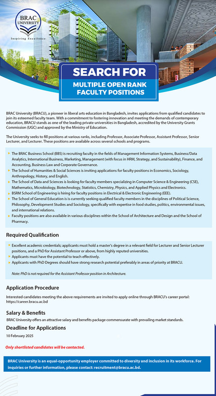 BRACU-Job-Circular-2025