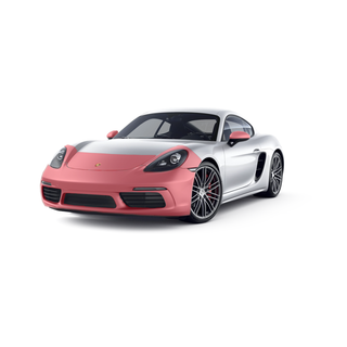 Partial front PPF coverage showing bumper, partial hood and fenders, and mirrors