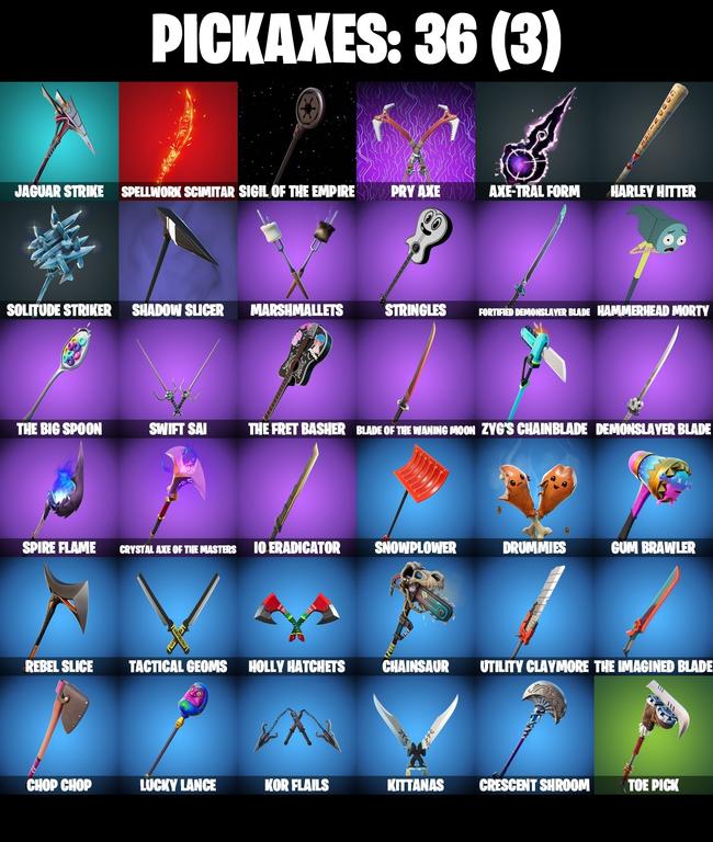 pickaxes comp