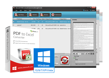Aiseesoft PDF to Excel Converter 3.3.32 Multilingual