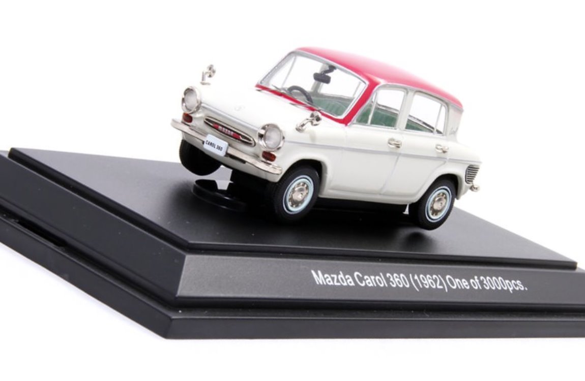 WOW EXTREMELY RARE Mazda Carol P360 4Drs RHD 1962 2-Tone Ivory