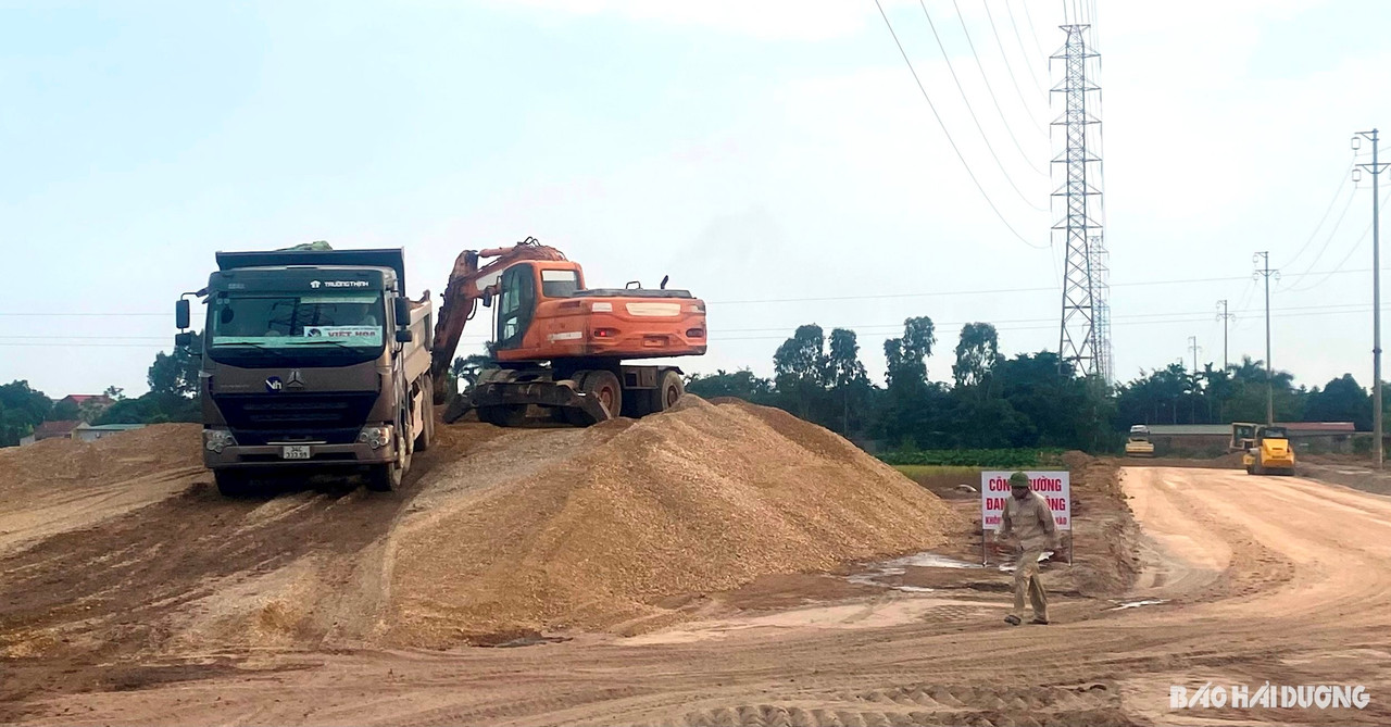 Khu công nghiệp Đại An mở rộng đang đẩy nhanh tiến độ