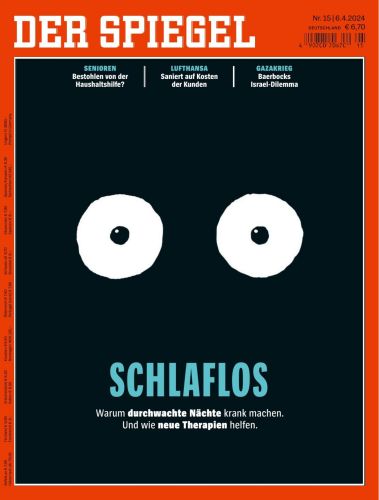 Cover: Der Spiegel Nachrichtenmagazin No 15 vom 06  April 2024