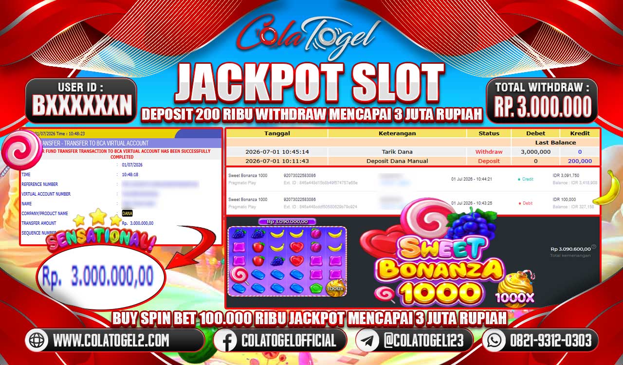 JACKPOT SLOT GACORR!!