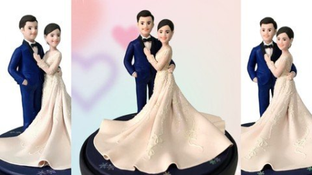 Sculpting Bride And Groom Polymer Dolls