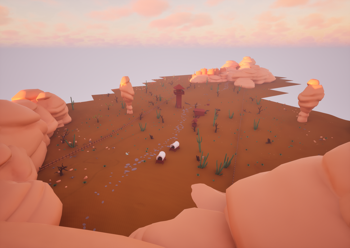 Walking Level (Cut from final build)