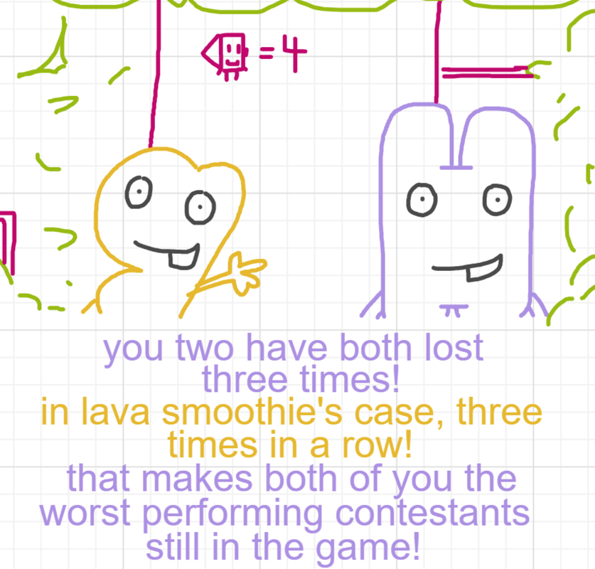 A panel from A Murder On The, episode six of the Board Boards object show by Furretwalk/WalkingFurret.