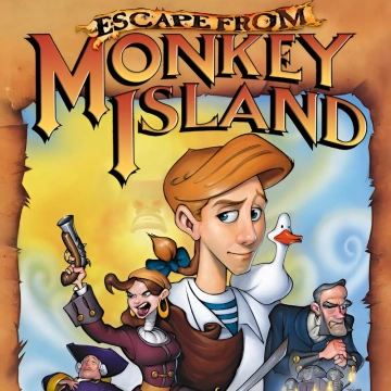 Escape from Monkey Island box art