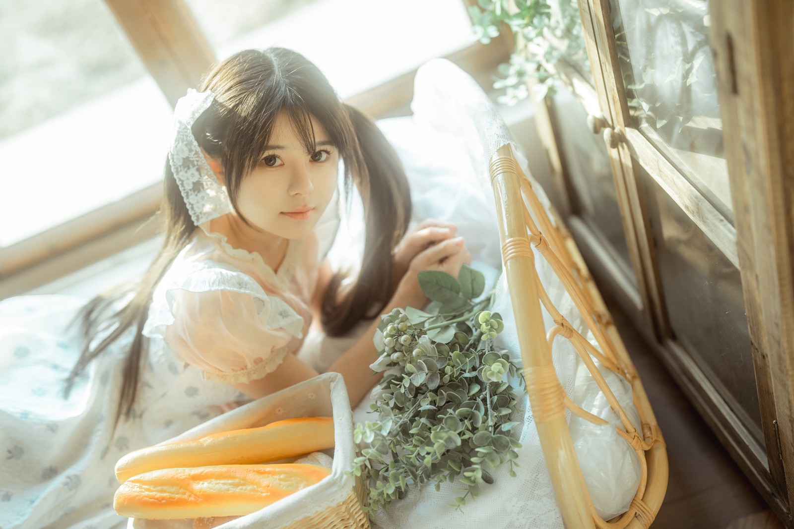 rua阮阮 花房 小裙子 写真图集｜甜系少女私房摄影（54P｜661MB）插图3