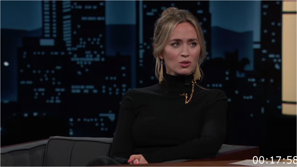 Jimmy Kimmel (2024-04-29) Emily Blunt [720p] (x265) S21fctr74elg