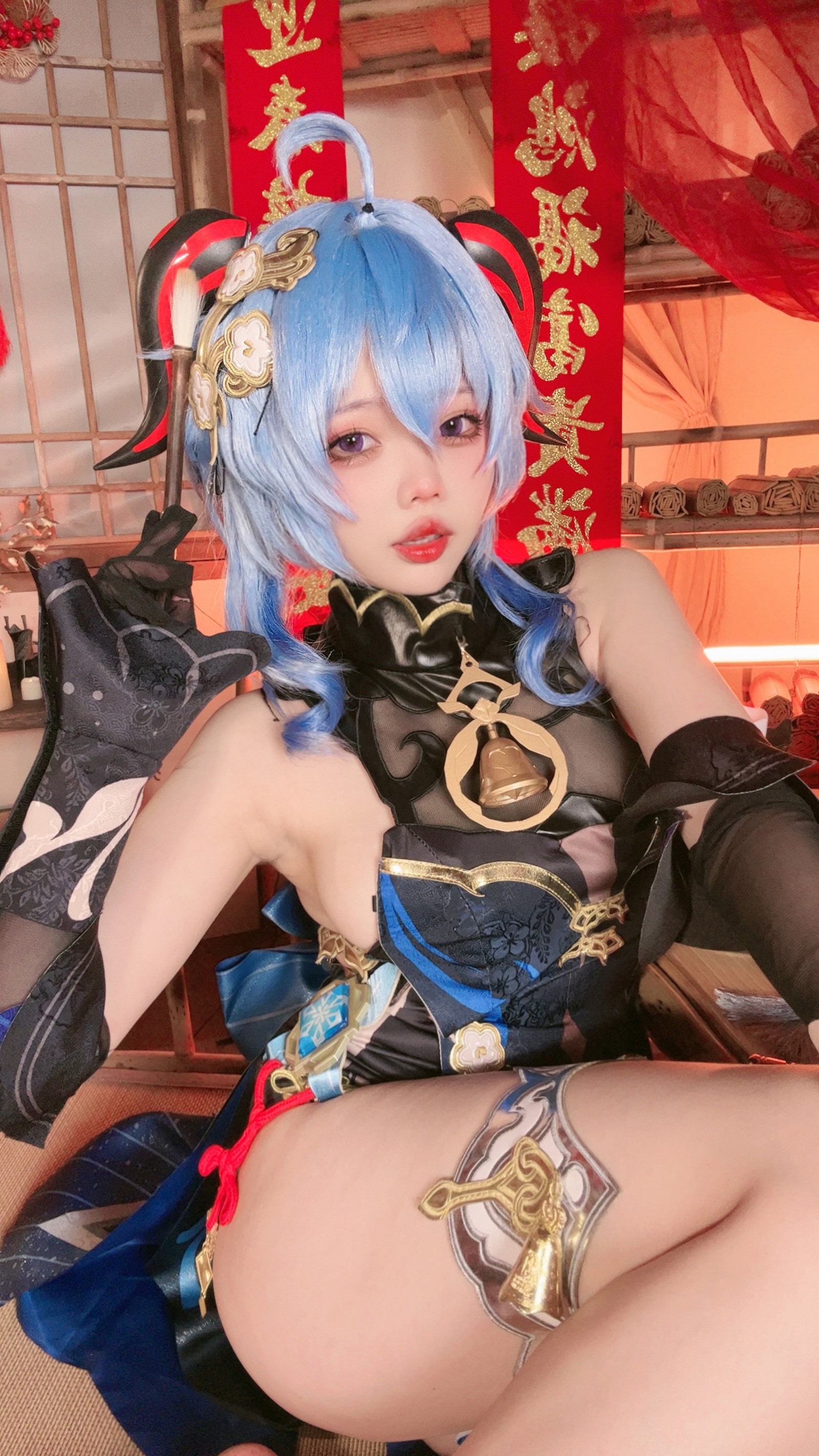 小瑶幺幺 甘雨 海灯节礼服 Cosplay 写真集【40P + 13V｜159.6MB】插图7