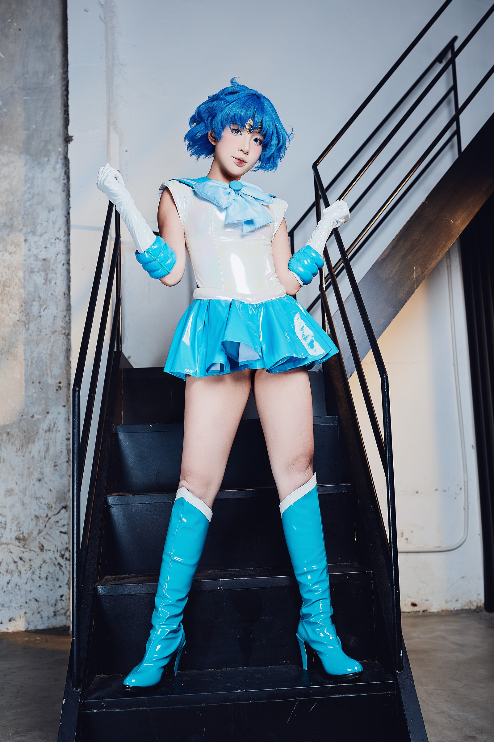Puy Puy – Sailor Mercury 水手水星 Cosplay 写真（288P+10V-2.26GB）美少女战士插图5