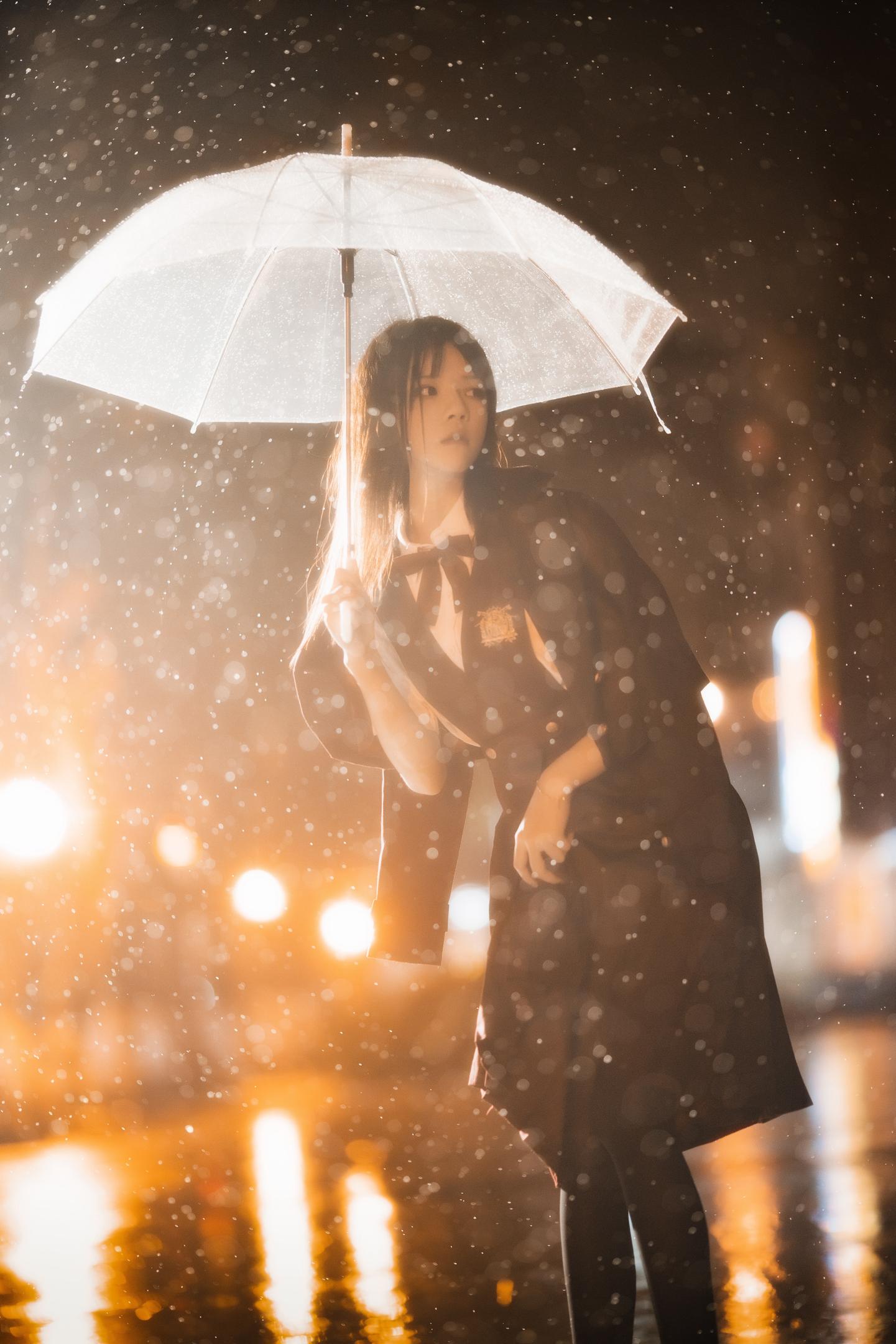 桜桃喵 NO.067 桜桃未熟3 雨下 32
