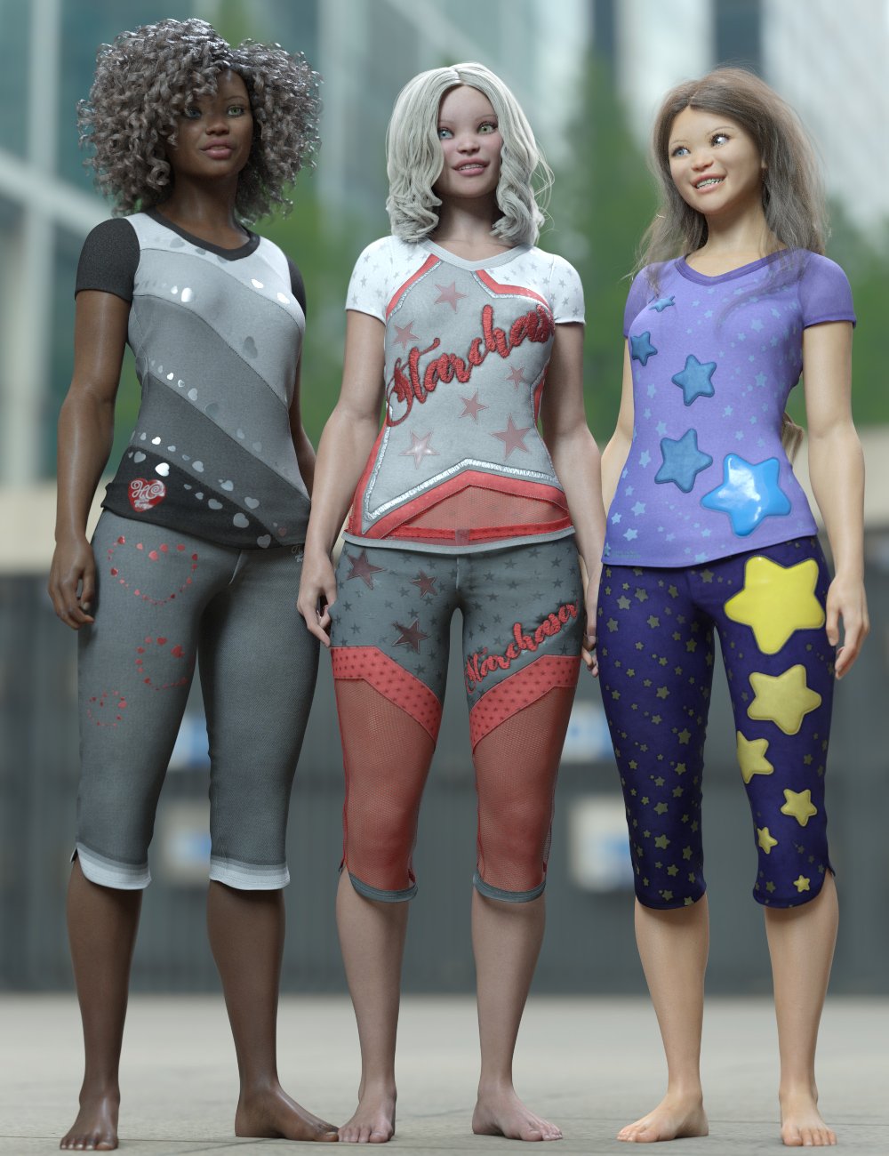 Playful Styles for Everyday 2 Clothes and Poses Texture Add on