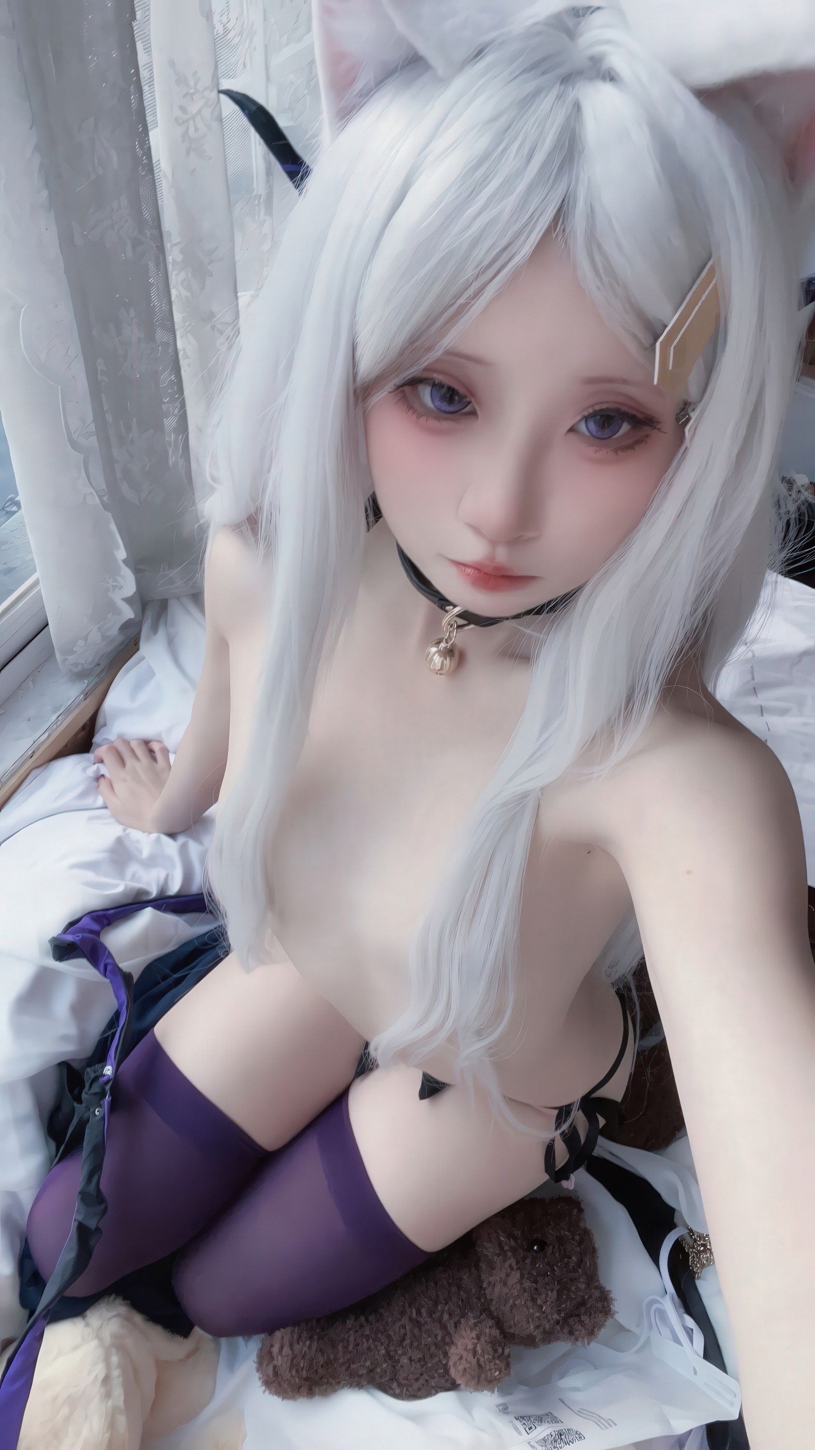 纸悦Etsu_ko《日奈原皮 猫猫耳》二次元 Cos 写真｜可爱猫耳主题图集[72P-436.5M]插图1