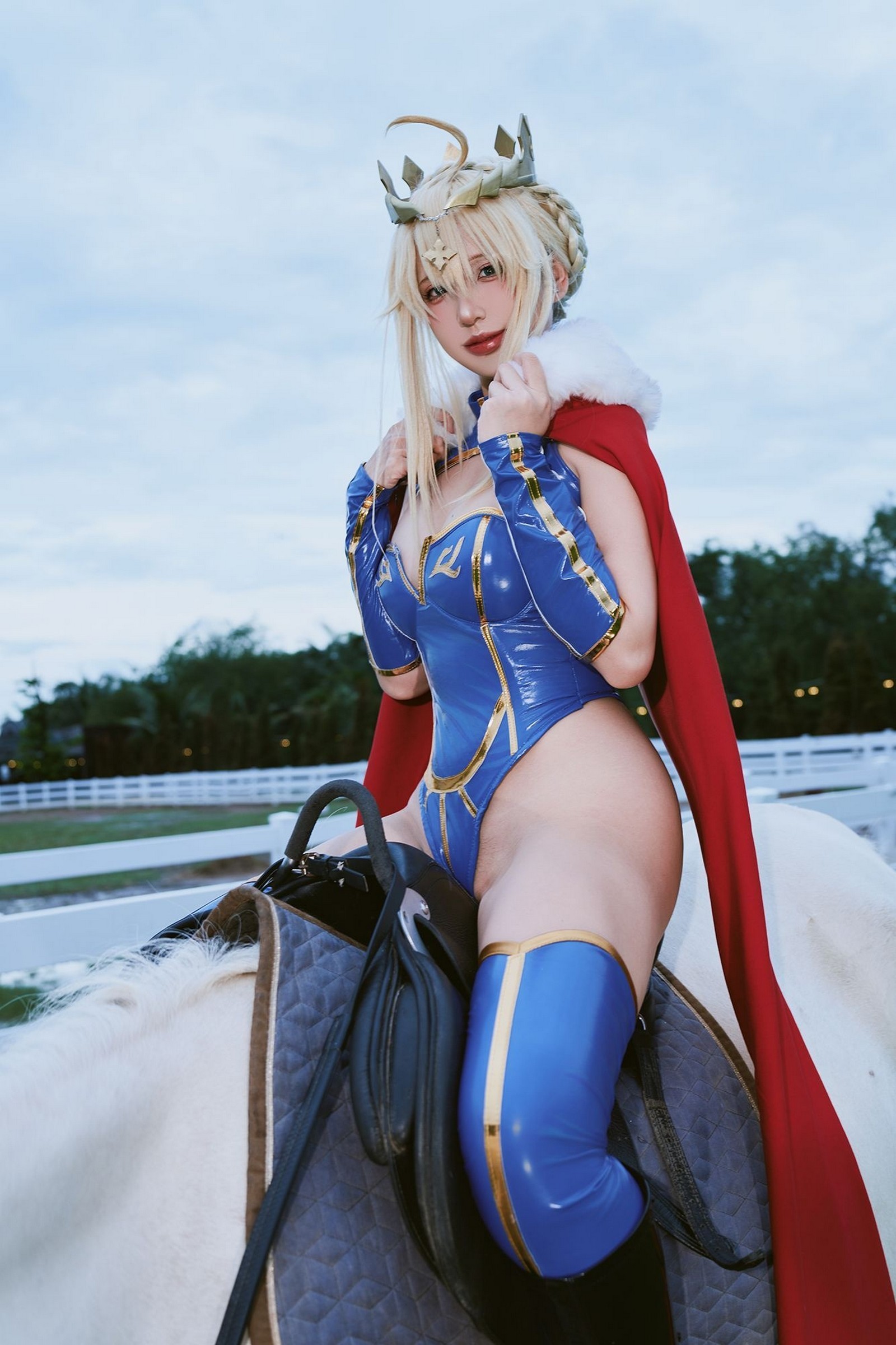 Puy Puy – Artoria Lancer Fate/Grand Order Cosplay 写真+视频（180P+22V-496MB）插图9
