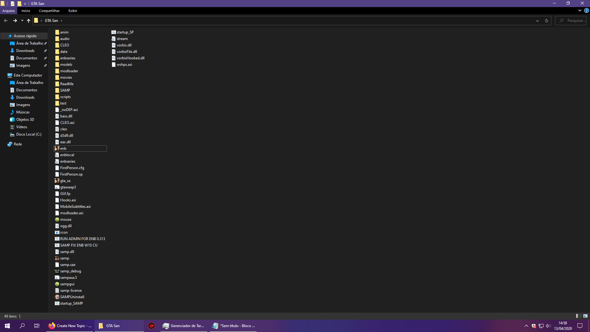 can you load enbseries with modloader