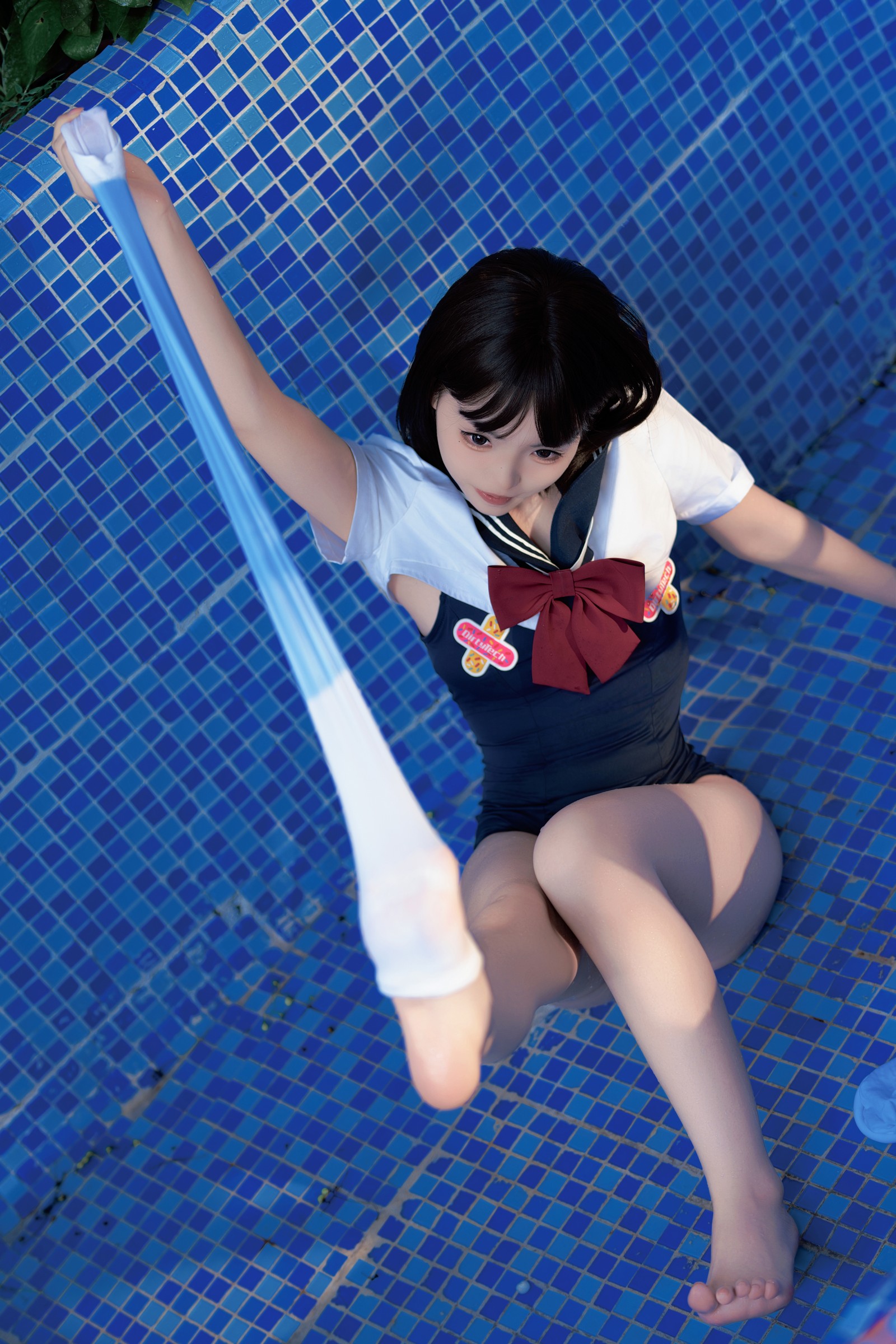 Bangni邦尼 – 反差 JK 泳装 Cosplay 写真集（97P-7V-841.3MB）插图9