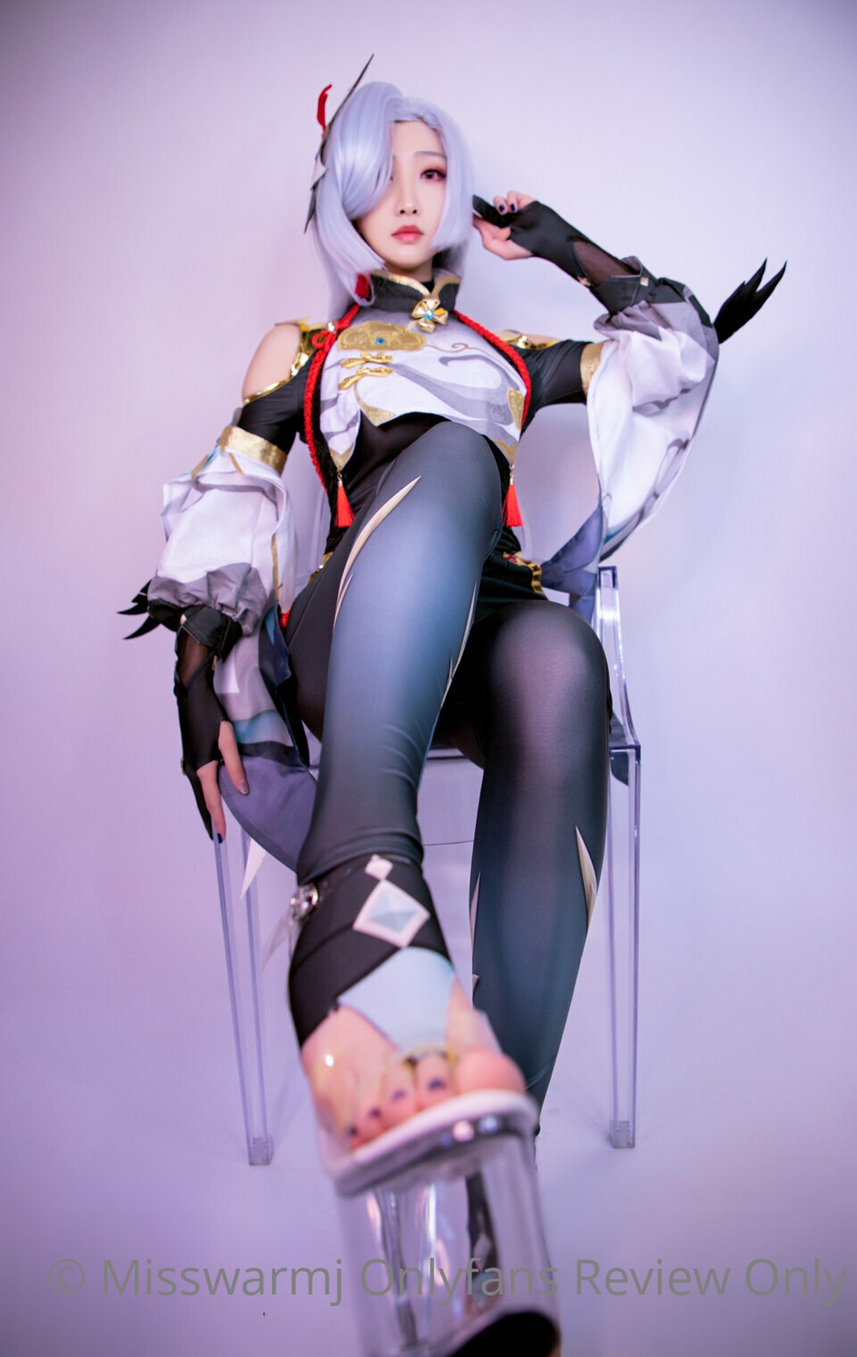 MissWarmJ Shenhe Cosplay Version 2 HD Set [38P-5.7M]插图6