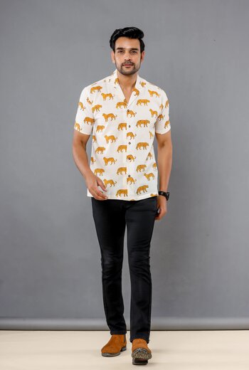 Bagru Print Shirts for Men