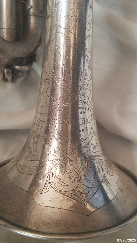 CONN 1914 NEW WONDER 80A Long Cornet sn 140380 (29)